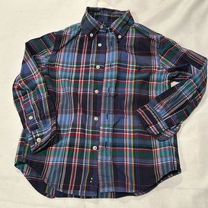 Boy Ralph Lauren, multi plaid button-down